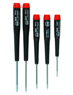 5 Piece - Ergo Handle Screwdriver Set - Includes: TX-10; TX-15; TX-20; TX-25; TX-30; 8" Long - Top Tool & Supply