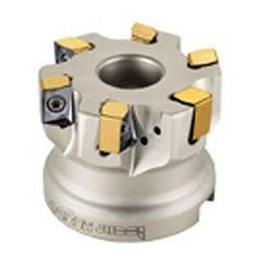 Heli Do Indexable Face Mill-2.5" Dia; 1" Bore Dia - Top Tool & Supply