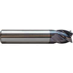 5/8x5/8x1-1/4x3-1/2 4 Flute .120R Tuff Cut® XT End Mill-ALtima® Blaze - Top Tool & Supply