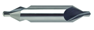 2.5mm x 50mm OAL 60° HSS LH Center Drill-Bright Form A - Top Tool & Supply