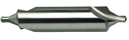 6.3mm x 100mm OAL 60/120° HSS Center Drill-Bright Form B - Top Tool & Supply