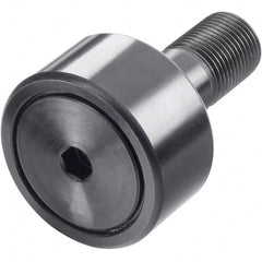 Tritan - Cam Followers & Idler Rollers; Type: Sealed Heavy Stud Cam Follower with Hex ; Roller Diameter (Decimal Inch): 0.6250 ; Roller Width (Decimal Inch): 0.4375 ; Stud Diameter (Decimal Inch): 0.3125 ; Dynamic Load Capacity (Lb.): 955 ; Static Load C - Exact Industrial Supply