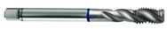 7/8-14 2B 4-Flute Cobalt Blue Ring Semi-Bottoming 40 degree Spiral Flute Tap-Bright - Top Tool & Supply