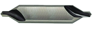 2.5mm x 50mm OAL 60° HSS Center Drill with Flat-Bright Form A - Top Tool & Supply