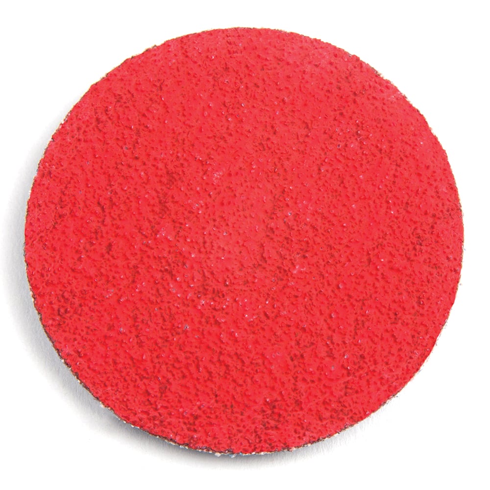 Superior Abrasives - Quick Change Discs; Disc Diameter (Inch): 2 ; Attaching System: Type S ; Abrasive Type: Coated ; Abrasive Material: Ceramic ; Grit: 80 ; Backing Material: Polyester - Exact Industrial Supply