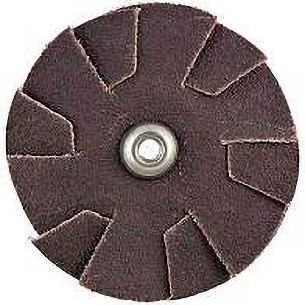 Superior Abrasives - Slotted Overlap Discs; Abrasive Type: Coated ; Overlap Disc Type: Inward & Outward ; Disc Diameter (Inch): 3 ; Abrasive Material: Aluminum Oxide ; Grit: 120 ; Grade: General Purpose - Exact Industrial Supply