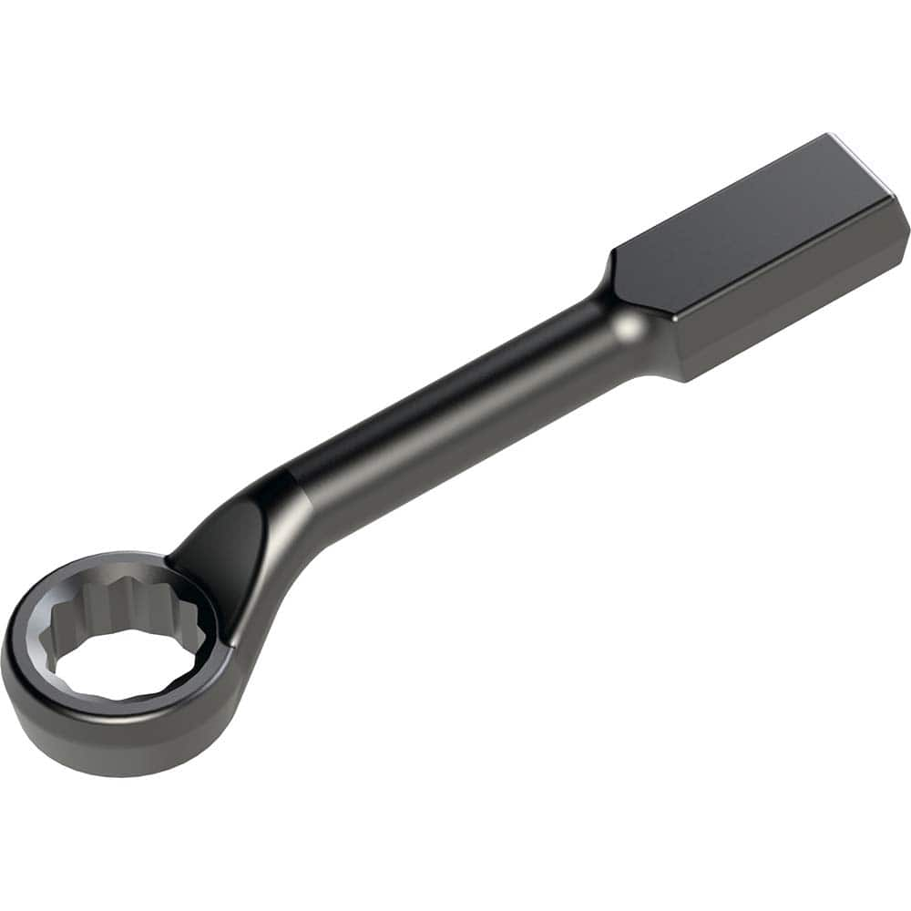 Petol - Box Wrenches; Wrench Type: Offset ; Tool Type: Striking Wrench ; Size (Inch): 2-5/8 ; Number of Points: 12 ; Head Type: Single End ; Finish/Coating: Black Oxide - Exact Industrial Supply