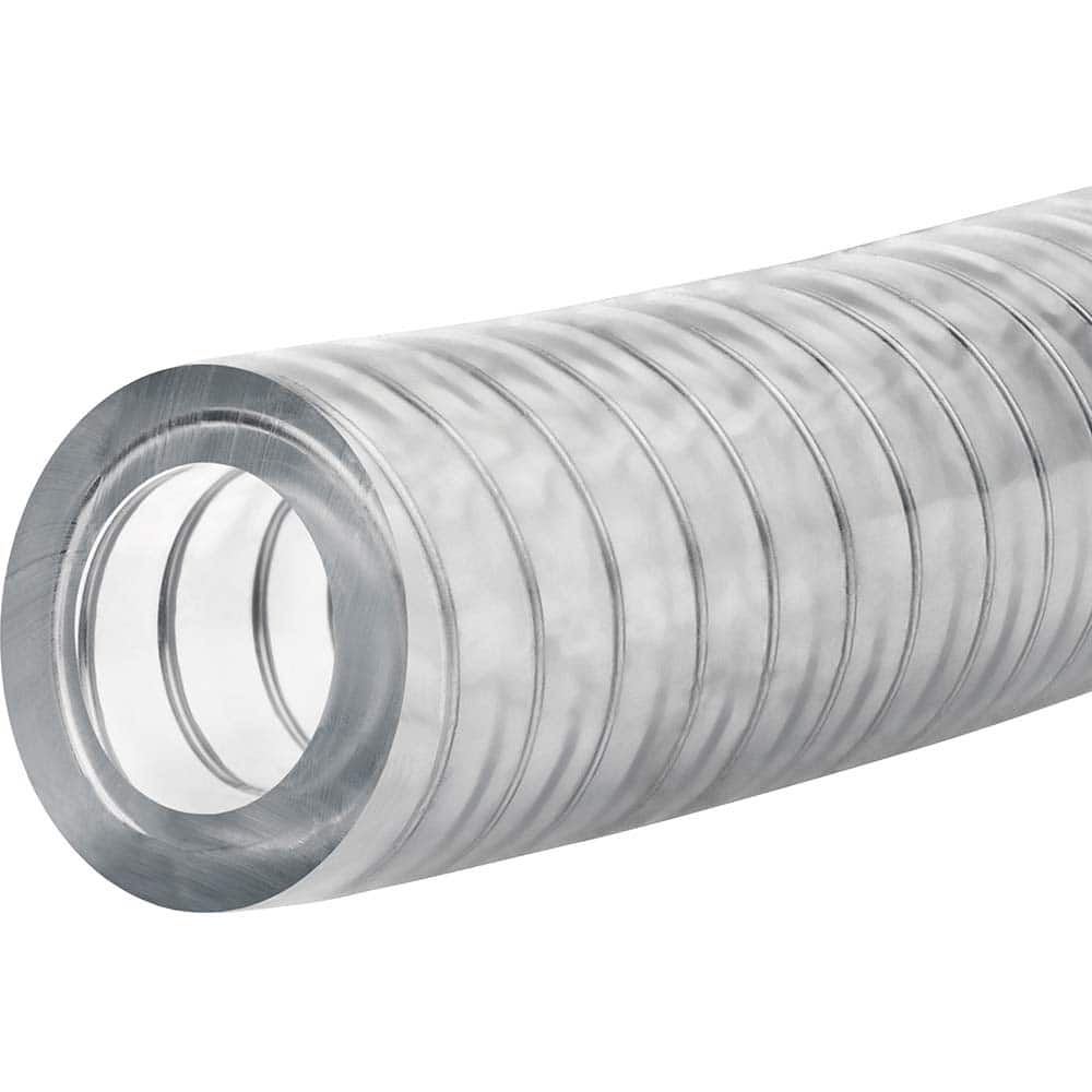 USA Sealing - Plastic, Rubber & Synthetic Tube; Inside Diameter (Inch): 1/2 ; Outside Diameter (Inch): 13/16 ; Wall Thickness (Inch): 5/32 ; Material: Silicone ; Maximum Working Pressure (psi): 80 ; Color: Translucent White - Exact Industrial Supply