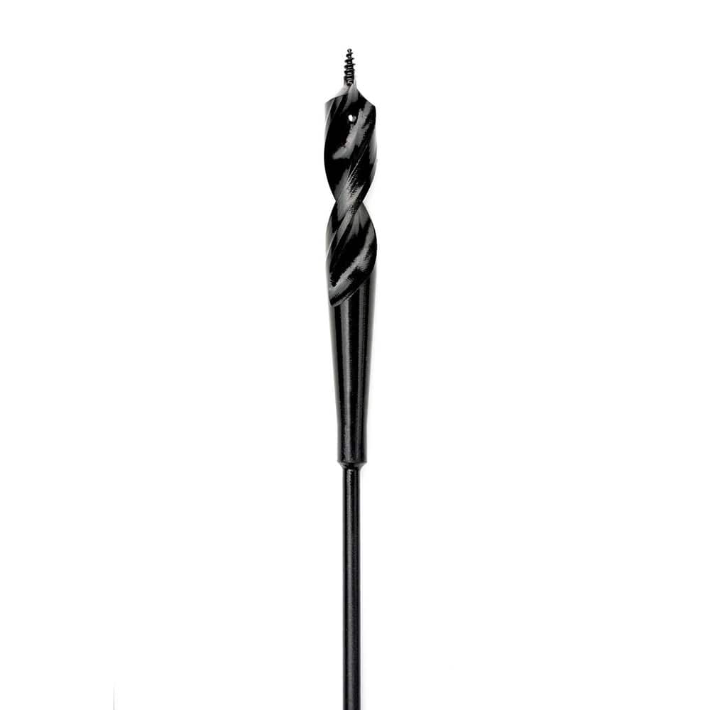 Installer Drill Bits; Drill Bit Size (Inch): 3/4; Shank Diameter (Inch): 1/4; Shank Size (Inch): 0.2500; Overall Length (Inch): 36; Shank Type: 3-Flat; Drill Bit Material: Hardened Alloy Steel; Drill Bit Type: Bell Hanger Bit; Long Boy; Electrician's Bit;