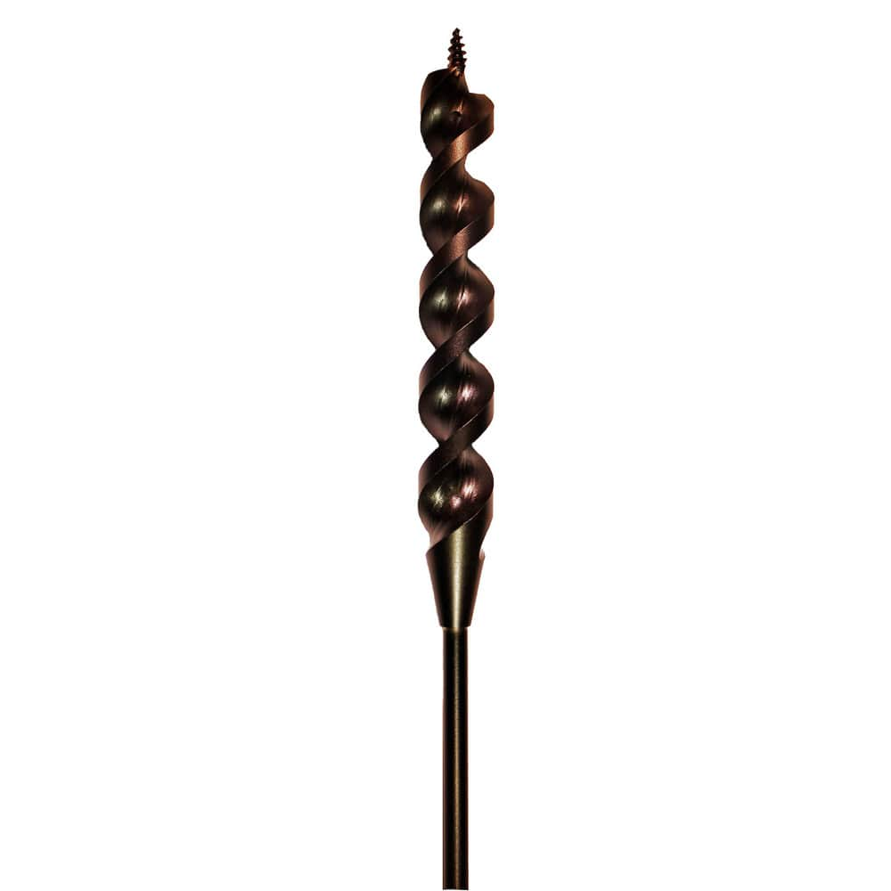 Installer Drill Bits; Drill Bit Size (Inch): 1; Shank Diameter (Inch): 1/4; Shank Size (Inch): 0.2500; Overall Length (Inch): 54; Shank Type: 3-Flat; Flexible; Drill Bit Material: Hardened Alloy Steel; Drill Bit Type: Bell Hanger Bit; Long Boy; Electricia