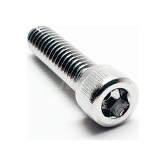 Socket Cap Screw: 3/8-16 Thread, DIN 912, 5/16″ Drive 1″ Thread Length, Stainless Steel, NL-19