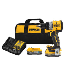 Cordless Drill: 20V, 1/2″ Chuck, 2,000 RPM Keyless Chuck, Reversible, 2 Lithium-ion Battery Included, Charger Included