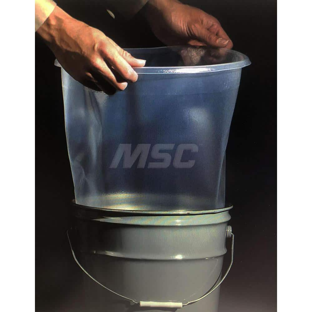 Drum Covers, Liners & Sheets; Compatible Drum Capacity: 5.00 gal; Drum Liner Style: Rigid; Thickness (mil): 15.0000; Material: Low Density Polyethylene; Overall Diameter: 11-1/4; Overall Height (Inch): 13-1/4