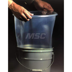 Drum Covers, Liners & Sheets; Compatible Drum Capacity: 5.00 gal; Drum Liner Style: Rigid; Thickness (mil): 15.0000; Material: Low Density Polyethylene; Overall Diameter: 11-1/4; Overall Height (Inch): 13-1/4