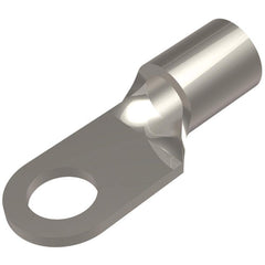 Burndy - Ring Terminals; Terminal Type: Ring Tongue ; Insulation Type: NonInsulated ; Connection Type: Compression ; Compatible Wire Size (kcmil): 250-300 ; Stud Size (Inch): 3/8 ; Color: Tin - Exact Industrial Supply