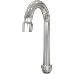 SANI-LAV - Faucet Replacement Parts & Accessories; Type: Low Flow Replacement Gooseneck Swivel Spout ; For Use With: Models 206, 206.5, 27 & 27.5 Faucets ; Material: Brass ; Additional Information: Sub Brand: Sani-Lav; Flow Rate: 0.5 GPM; Inlet Connectio - Exact Industrial Supply