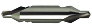 #6; 1/4 Dia. x  60° HSS LH Center Drill-Bright Form A - Top Tool & Supply