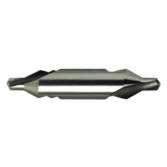 #3 × 51 mm OAL 60 Degree HSS Center Drill Form A Uncoated - Top Tool & Supply