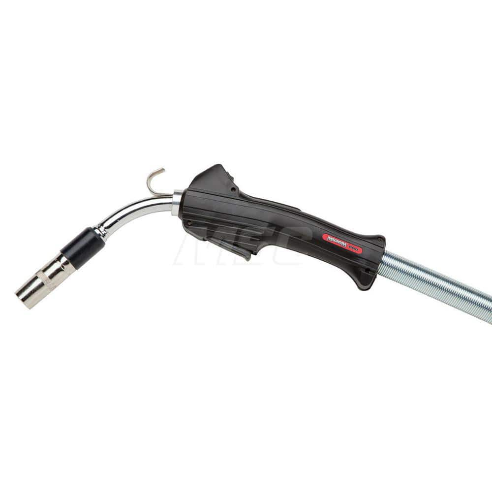 MIG Welding Guns; For Use With: Magnum ™ PRO; Length (Feet): 20 ft. (6.10m); Handle Shape: Curved; Neck Type: Rotatable; Trigger Type: Standard; For Gas Type: CO2; For Wire Type: Flux Core; Solid