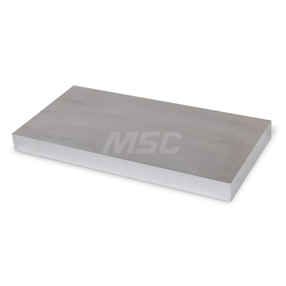 Aluminum Precision Sized Plate: Precision Ground & Milled, 24″ Long, 12″ Wide, 1″ Thick, Alloy 2024