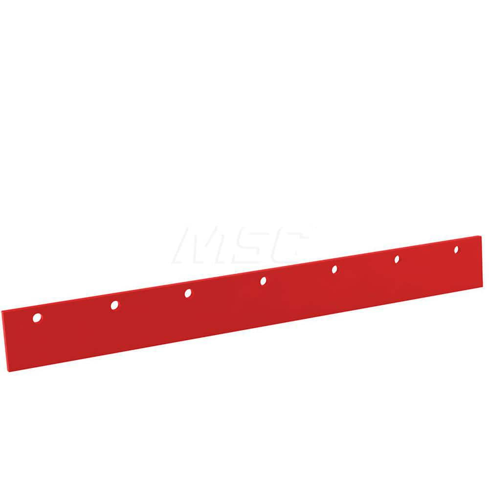 Squeegees Frames & Refills; Blade Width: 12 in; Blade Width (Decimal Inch): 12 in; Blade Width (Inch): 12 in; Features: U-Shape; Blade Material: Silicone; Color: Red; End Connection: Straight