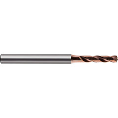 Micro Drill Bit:  140 &deg N/A Solid Carbide RH Cut   Spiral Flute,  Cylindrical Shank Shank,  Series  6487