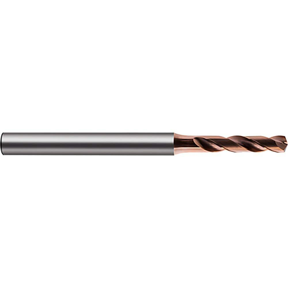 Micro Drill Bit:  140 &deg N/A Solid Carbide RH Cut   Spiral Flute,  Cylindrical Shank Shank,  Series  6487