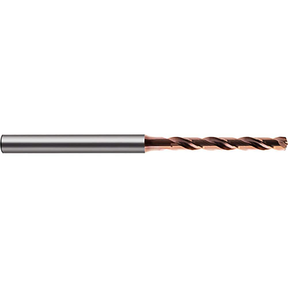 Micro Drill Bit:  140 &deg N/A Solid Carbide RH Cut   Spiral Flute,  Cylindrical Shank Shank,  Series  6489