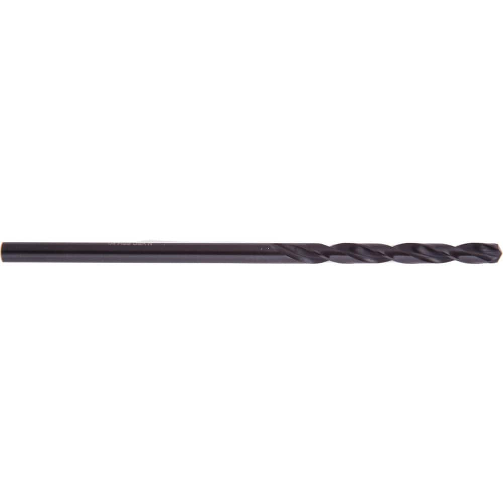 Aircraft Extension Drill Bits; Drill Bit Size (Wire): #40; Overall Length (Inch): 12 in; Tool Material: High Speed Steel; Coating/Finish: Oxide; Series: NAS 907 Type B; Drill Point Angle (Degrees): 135; Drill Bit Size (Decimal Inch): 0.0980; Shank Type: S