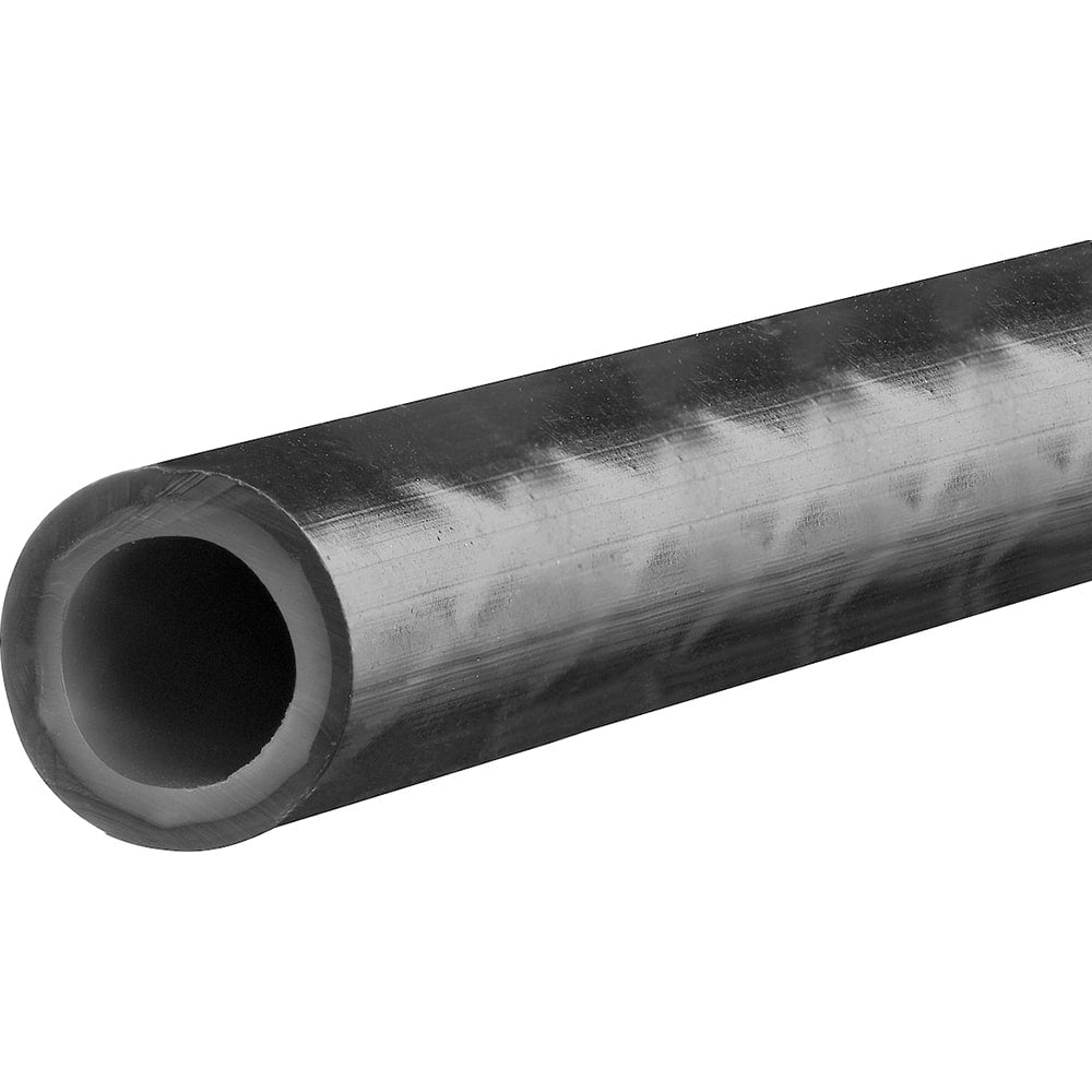 Nylon Tube: 9/16″ ID, 3/4″ OD, 50' Long 300 Max psi, Black