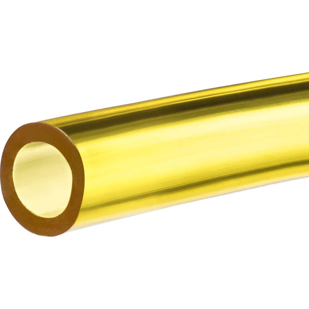 PVC Tube: 1/8″ ID, 1/4″ OD, 25' Long 20 Max psi, Yellow