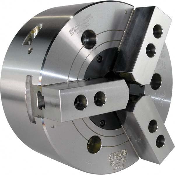 Kitagawa - Power Lathe Chucks Chuck Diameter (Decimal Inch): 10.0000 Number of Jaws: 3 - Top Tool & Supply