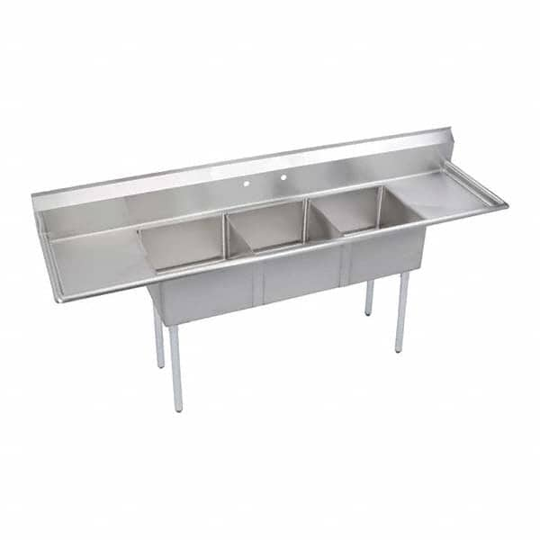 ELKAY - Stainless Steel Sinks Type: Scullery Sink Outside Length: 90 (Inch) - Top Tool & Supply