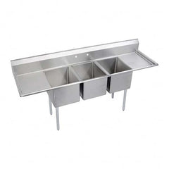 ELKAY - Stainless Steel Sinks Type: Scullery Sink Outside Length: 88 (Inch) - Top Tool & Supply