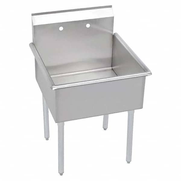 ELKAY - Stainless Steel Sinks Type: Scullery Sink Outside Length: 27 (Inch) - Top Tool & Supply