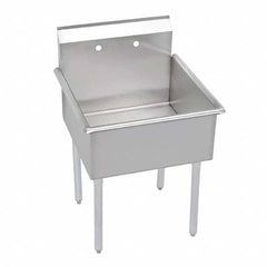 ELKAY - Stainless Steel Sinks Type: Scullery Sink Outside Length: 21 (Inch) - Top Tool & Supply