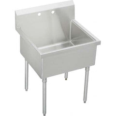 ELKAY - Stainless Steel Sinks Type: Scullery Sink Outside Length: 39 (Inch) - Top Tool & Supply