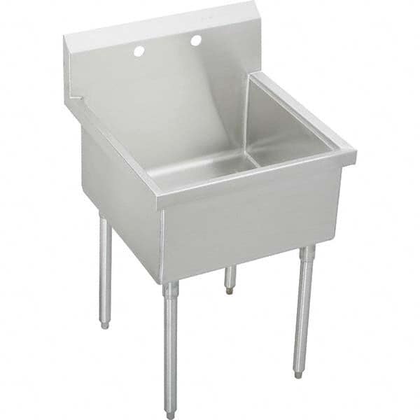 ELKAY - Stainless Steel Sinks Type: Scullery Sink Outside Length: 27 (Inch) - Top Tool & Supply