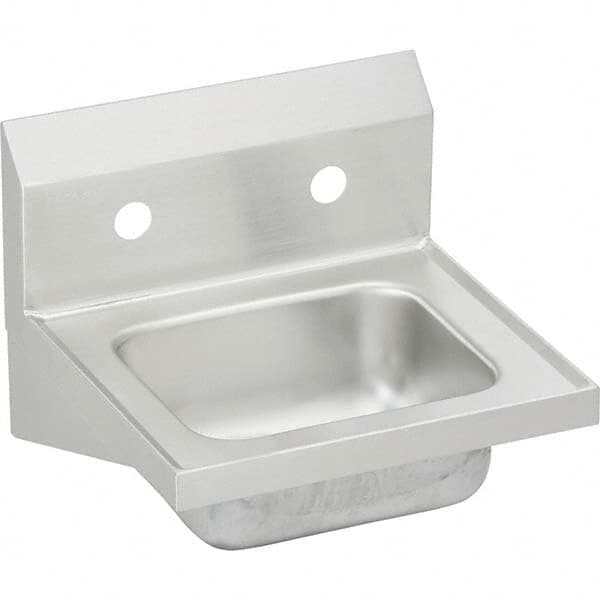 ELKAY - Stainless Steel Sinks Type: Hand Sink Outside Length: 16-3/4 (Inch) - Top Tool & Supply