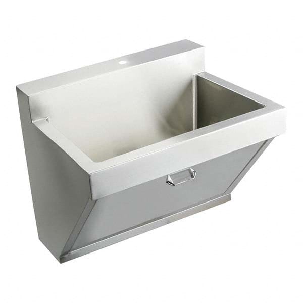 ELKAY - Stainless Steel Sinks Type: Surgeon's Scrub Sink Outside Length: 30 (Inch) - Top Tool & Supply