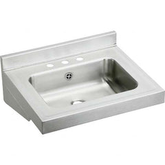 ELKAY - Stainless Steel Sinks Type: Lavatory Sink-Wall Hung Outside Length: 22 (Inch) - Top Tool & Supply