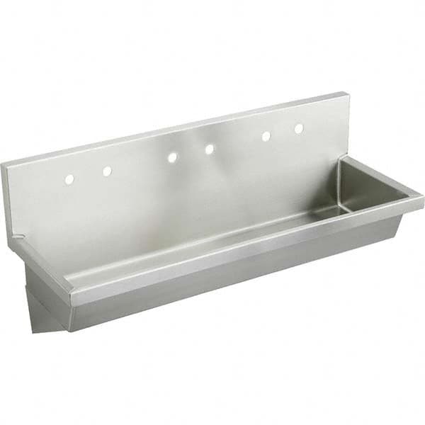 ELKAY - Stainless Steel Sinks Type: Multiple Wash-Station Outside Length: 60 (Inch) - Top Tool & Supply