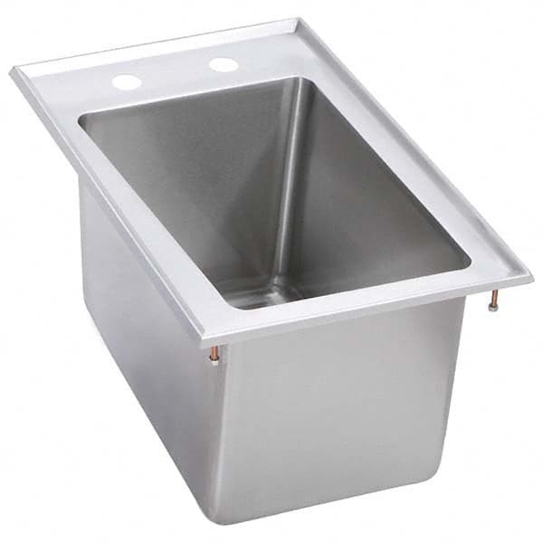 ELKAY - Stainless Steel Sinks Type: Drop In Sink Outside Length: 13-1/2 (Inch) - Top Tool & Supply