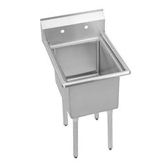 ELKAY - Stainless Steel Sinks Type: Scullery Sink Outside Length: 25 (Inch) - Top Tool & Supply