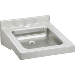 ELKAY - Stainless Steel Sinks Type: Lavatory Sink-Wall Hung Outside Length: 19 (Inch) - Top Tool & Supply