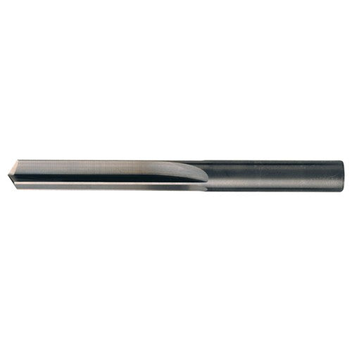 ‎3/16″ Dia. × 3/16″ Shank × 1-1/8″ Flute Length × 2-3/16″ OAL, 140°, Bright, 2xD Flute, Round Solid Carbide Drill - Exact Industrial Supply