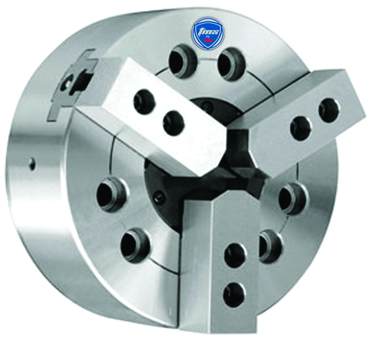 3-Jaw Power Chuck; 8 inch; Direct Mount A2-6 - Top Tool & Supply