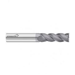 1/2 Dia. x 4 Overall Length 4-Flute Square End Solid Carbide SE End Mill-Round Shank-Center Cut-FC18 - Top Tool & Supply