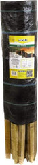 Tenax - 100' Long" x 24" High Silt Fence - Black Woven Polypropylene, For Erosion Control - Top Tool & Supply