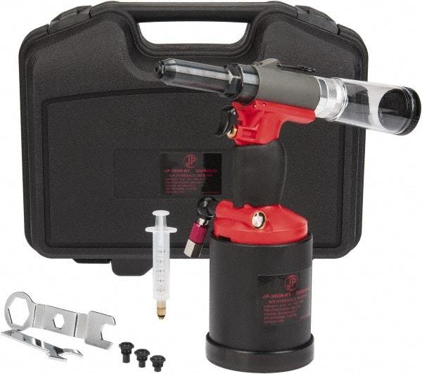 PRO-SOURCE - 3/16, 7/32, 1/4 & 5/16" Capacity, Air Riveter - 4 CFM, 22.5mm Long Stroke, 1/4 NPT Inlet - Top Tool & Supply